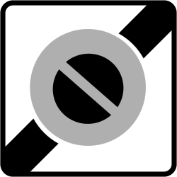 sortie d'une zone d'une zone a stationnement interdit